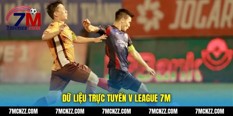 Dữ liệu trực tuyến V League 7M